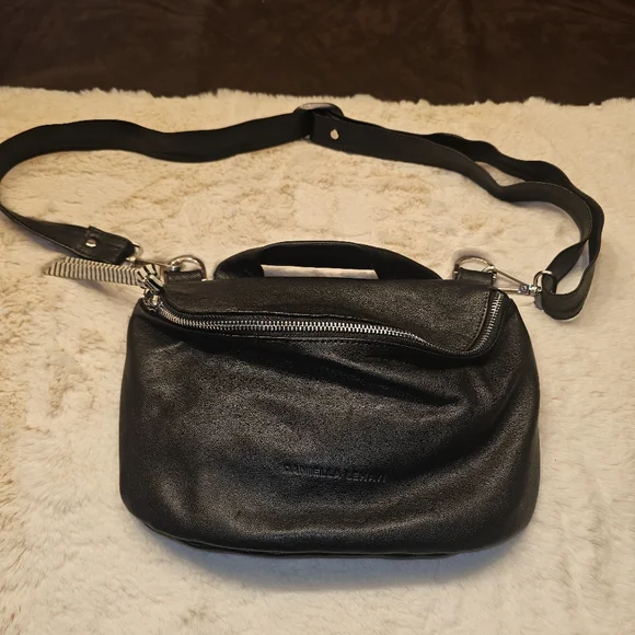 Daniella Lehavi Iconic Mia Crossbody Genuine Leather Bag - Picture 7 of 14